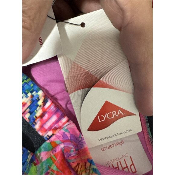 Phax Swimwear Women's XS/30 Bikini Swim Bottom Pink Green Multi NWT - Picture 13 of 16